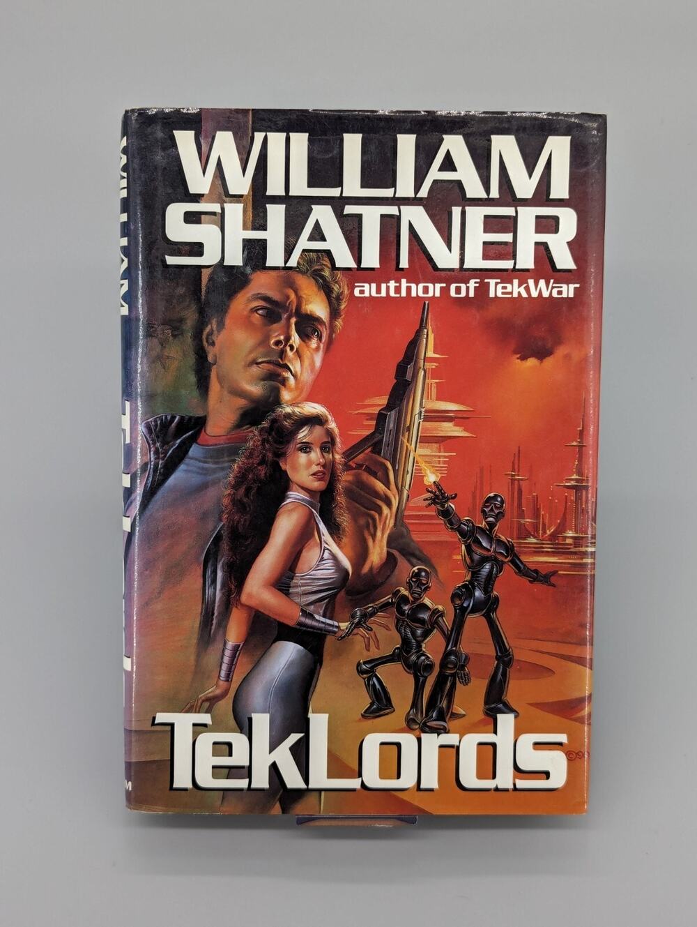 TekLords William Shatner Hardcover Dust Jacket Book 1991 First Edition